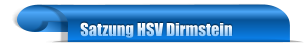 Satzung HSV Dirmstein