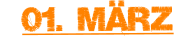01. März